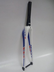 FORK ONLY EDDY MERCKX EMX-5 WHITE - BLUE 28 CM - Goes Store87