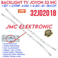 BACKLIGHT TV LED 32 INCH JOYON 32JD2018 LAMPU LED TV JOYON 32 IN 6K