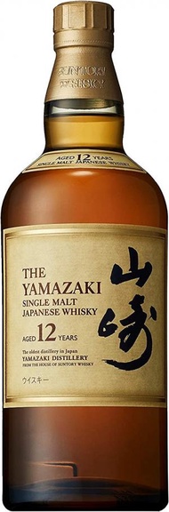 山崎 - 山崎12年 單一麥芽威士忌 瓶裝 700ml Suntory