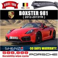 PORSCHE BOXSTER wiper BELGIUM 981 2012-2015YR ~> 23"+21" Front Wiper Blade SHENZO