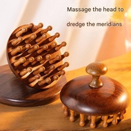 Scalp Massage Comb Meridian Brush Portable Anti-Static Promote Blood Circulation Relieve Fatigue Woo