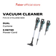Faber Handheld Vacuum Cleaner Cord Vacuum Fvc D-Cyclone 600 600W Vacum Rumah