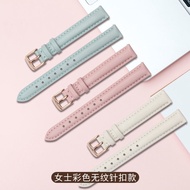 Watch Strap Female Men's Genuine Leather Adapt to Feiyada Fossil DW Tissot Langqin Armani Original S