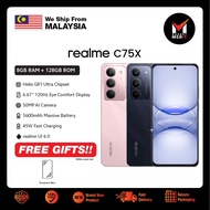 Realme C75x Smartphone | MediaTek Helio G81 Ultra | 6.67" IPS LCD Display | Dual Rear Camera 50MP