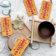 TimeHebay Creative Acrylic Amulet With Beautiful Meaning NFC Keychain Chinese Style Bag Pendant For 