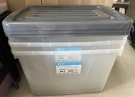90%新 日本城 EZ KEEP - 有轆 儲物膠箱 80L 52L