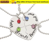 MELODIX 4 Bff Friend Love Necklace Nice Gift Womens Necklace