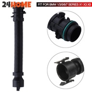24HOME Car Turbo Air Filter Pipe Turbo Hose Fit for BMW 1 3 5 6 7 X1 X3 X5 Series E6J1
