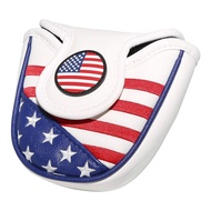 1pcs USA Mallet Putter Cover Headcover Magnetic Golf Head Covers Club for Scotty Cameron Odyssey Two Ball Taylormade