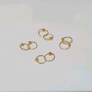 Baby Gold Earrings Per Ball (6K Real Gold)