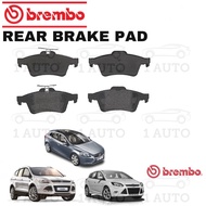 BREMBO REAR BRAKE PAD for FORD FOCUS 2.0 MK3, KUGA 1.6 ecoboost VOLVO S40 2.0 2.4 V40 1.6 T4 2.0 T5 