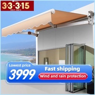 Foldable awnings Adjustable awnings rotating aluminum bracket Awnings Retractable awnings