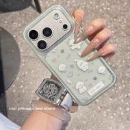 Mint Green Cute Puppy Apple iPhone 17e Air 16e 15 14 Plus 13 12 11 Pro Max Shock-Resistant Phone Cas