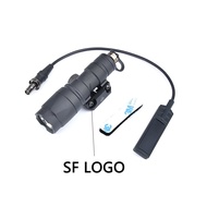 ไฟลูกเสืออาวุธ M600C M600แบบยุทธวิธีพร้อมแท่นชดเชยสำหรับ M300ไฟฉายล่าสัตว์ Arme Lanterna