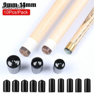 NONEDYODYE9I 10pcs Tip Cover, Rubber Protective  Head Protector, Slip-on Replacement Ferrule Snooker