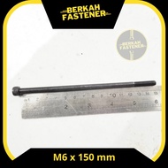 Steel L Bolt 12.9 M6 x 150 mm M6 Bolt M6 Screw Bolt and Nut