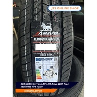 265/70R15 Terrano ARV HT Arivo With Free Stainless Tire Valve