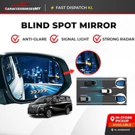 Toyota Alphard Vellfire AGH30 Blind Spot Mirror BSM Sensor Sistem Keselamatan Plug & Play
