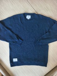 221ATDT-CSM36 WTAPS Waffle Knit LS EX44 Collection 藍色華夫針織衫 not descendant neighborhood