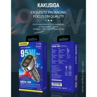 KAKUSIGA KSC-1054 95W High Power Dual Port Fast Charging Car Charger