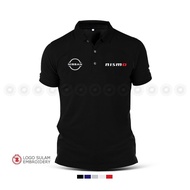 เสื้อโปโล Sulam Nismo Nissan Skyline GTR R34 R33 R33 AWD RB26 Turbo Baju Casual Cotton แฟชั่นเย็บปัก
