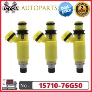 3pcs 15710-76G50 1571076G50 195500-3550 Fuel Injectors For Suzuki Alto / Carry Truck / Kei / Swift /