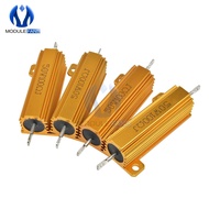 50W Aluminum Shell Housed Case Power Wirewound Resistor 1K 5% +5% -5% 0.5R 1R 2R 4R 6R 8R 10R 20R 0.