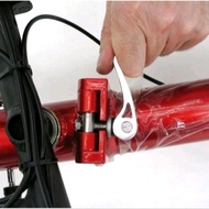 BAUT TEKUK ALLOY CLAMP QR QUICK RELEASE UNTUK FRAME SEPEDA LIPAT