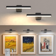 L LOHAS LED 2 Pack Lampu Gambar untuk Dinding, Lampu Gambar LED yang Dikendalikan oleh Bateri Boleh 