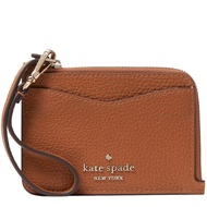 Kate Spade Leila Small Card Holder Wristlet in Warm Gingerbread wlr00398