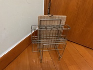 全新不鏽鋼砧板收納架