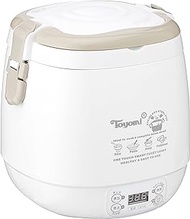 Toyomi RC 818 Rice Cooker with Duo Pot, 0.6L White