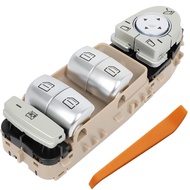Master Power Window Switch Front Left Driver Side Fit for Mercedes-Benz C300 C350e C43 AMG C63 AMG C