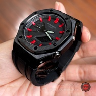 G-Shock Custom AP Style Red Dial Black Rubber Gen3 ของแท้ รับประกัน 1 ปี