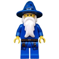 Lego Minifigures Castle Kingdoms - cas473 Blue Wizard