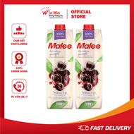 COMBO 2 Hộp Nước Ép Cherry Và Hỗn Hợp Rau Quả Malee 1L | Malee 100% Mixed Vegetable and Fruit Juice