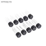 serhooyy 10/20/30Pcs New 2W10 2A/1000V Diode Bridge Rectifier Round Vridge Rectifier Bridge Sta .