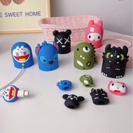 New  Cute Cartoon Silicone Charger Case Anti Break for iWatch Charging Cable Protection
