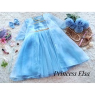 PRINCESS ELSA COSTUME BAJUNIK/ BAJUANAKUNIK AZZAFRAN/ DISNEY COSTUME/ PARTY COSTUME/