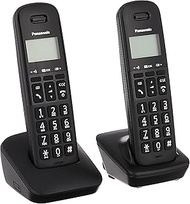 Panasonic KX-TGB312CXB Digital Cordless Phone (Black),Medium