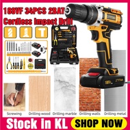 XTITAN 188VF Impact Drill Cordless Drill 3 Mode 2 Speed Electric Drill Cordless Screwdriver Impact D