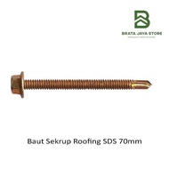 Sekrup Screw Paku Baut Roofseal Rooftop Atap uPVC (per pcs) 75mm
