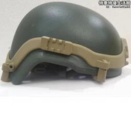 新款式戰術安全帽帶導軌護耳輕盔戶外無耳玻璃纖維防護盔內襯懸掛盔套