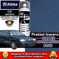 Proton Iswara Normandie Blue 10942  Touch Up Paint  Aikka CW Aerosol Spray 370ml Proton Saga Lama Bi