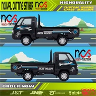 2PCS RIGHT L300 PICK UP CAR STICKERS MITSUBISHI L 3OO SIDE BODY CUTTING STICKERS