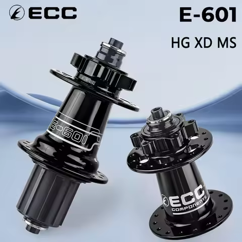 ECC E601 MTB Bicycle Hub 32H Aluminum Cube Alloy Freehub 6 Claw 36 Teeth 4 Bearings Ultra Lubricant 