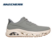 Skechers Men Slip-Ins Street UNO Glide-Step Glide On Air Shoes - 183420-GRY Air-Cooled Memory Foam K