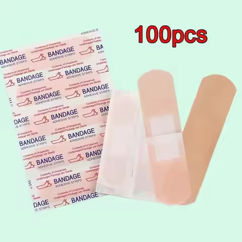 10-150pcs Breathable Band Aid Waterproof Bandage First Aid Wound Dressing Medical Tape Wound Plaster