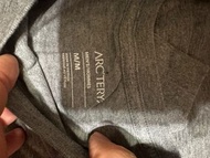 Arc’teryx tee ls t-shirt size M grey