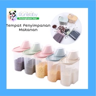 RUN711 PLASTIC FOOD JARS, SNACK BOX CONTAINERS